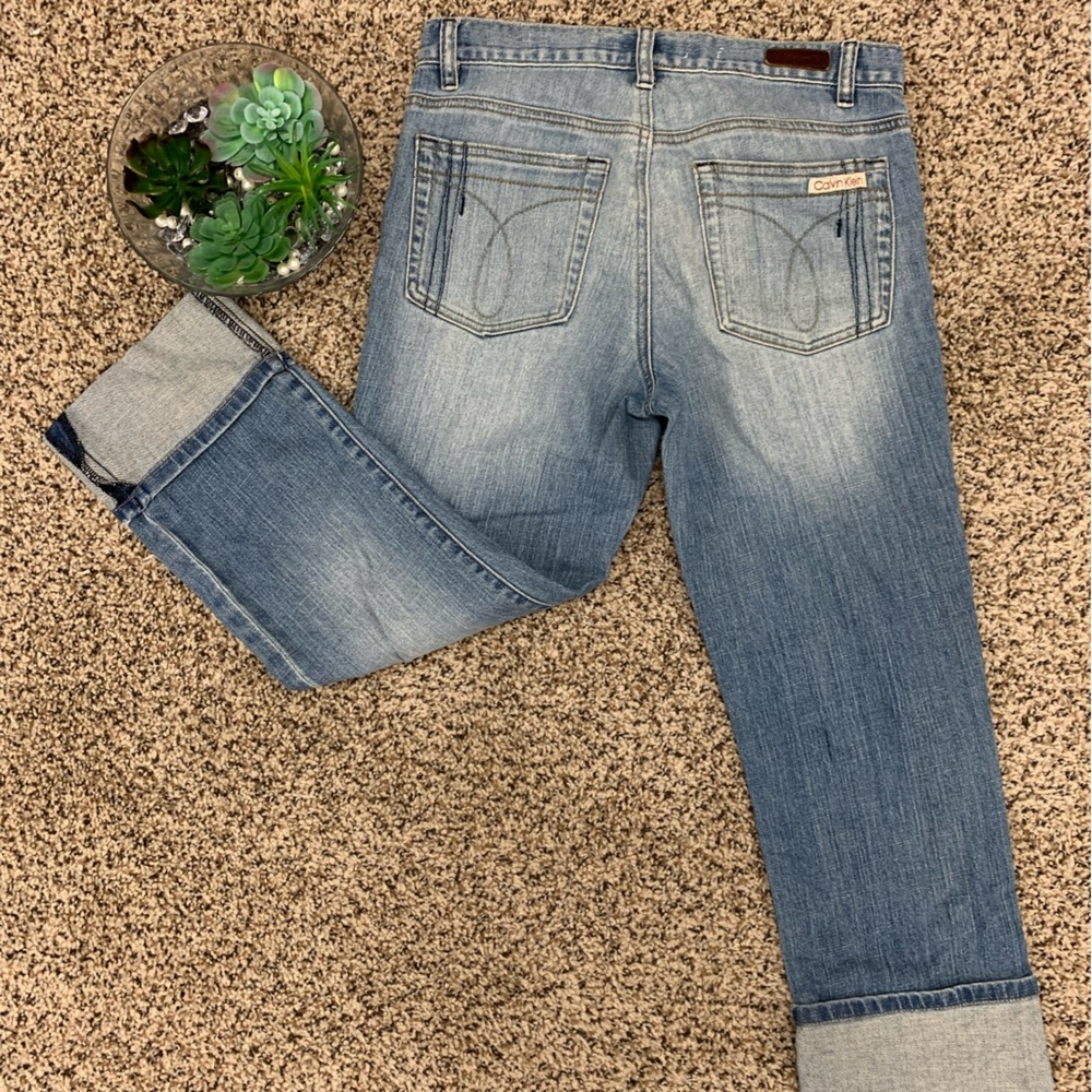 Calvin Klein Cropped Capri Jeans Size 6